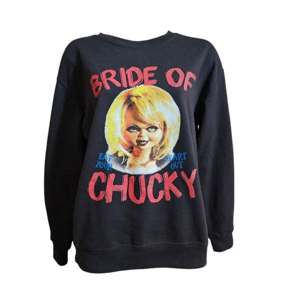Chucky Sweaters - Bride Of Chucky Tiffany Pullover Sweatshirt